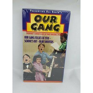 Our Gang - Follies of 1938  School's Out Bear Shooters (VHS 1994)  New Sealed